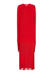 Michael Kors Collection - Women's Fringe Dress - Red - XS - Moda Operandi