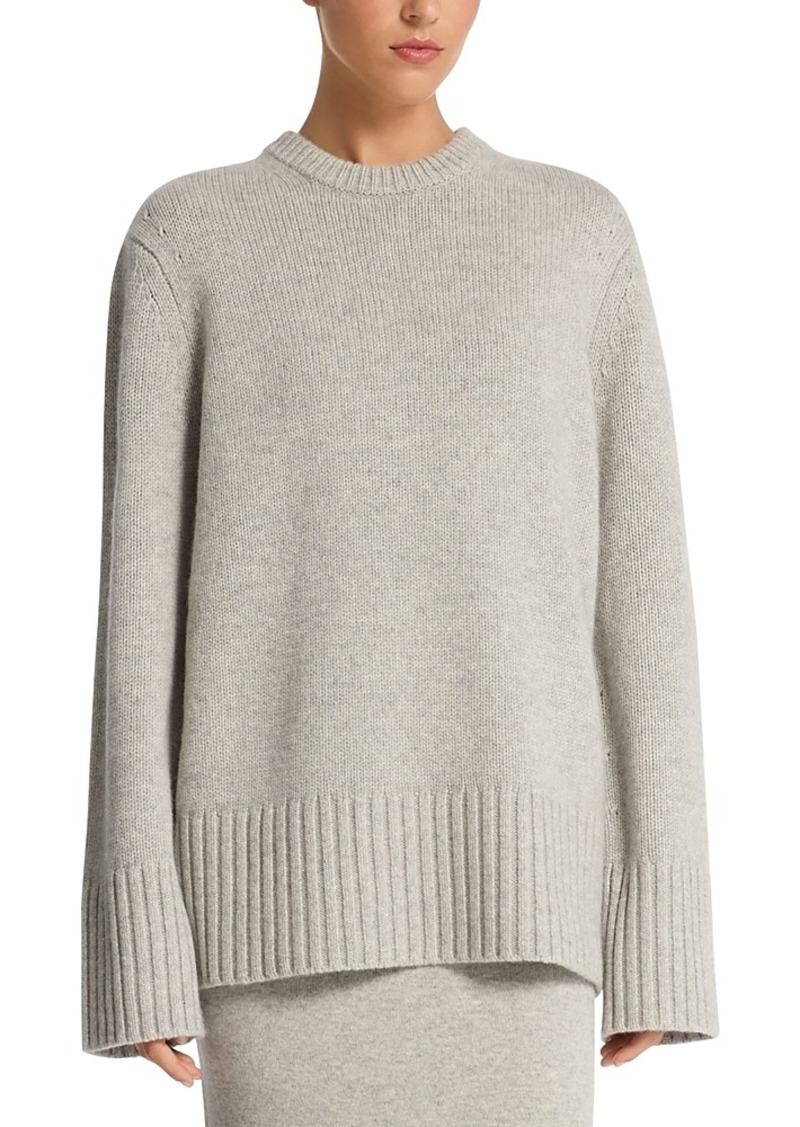 Michael Kors Collection Cashmere Crewneck Tunic Sweater