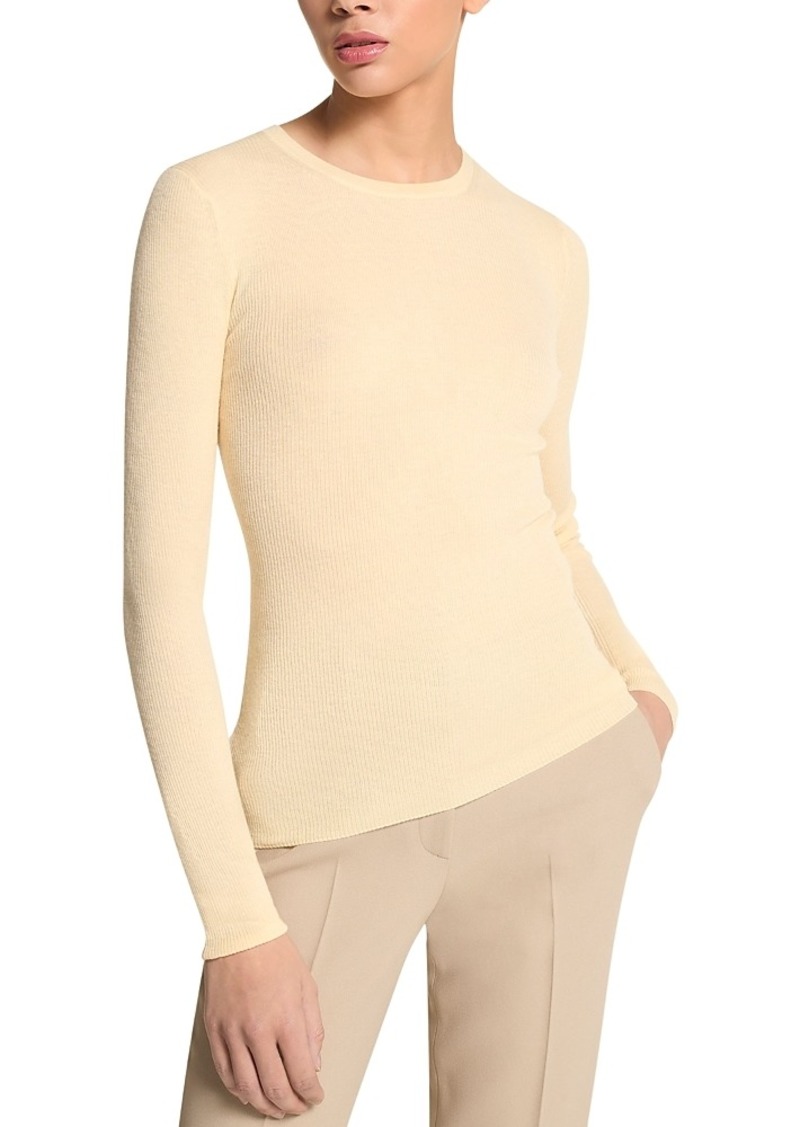 Michael Kors Collection Cashmere Hutton Rib Top