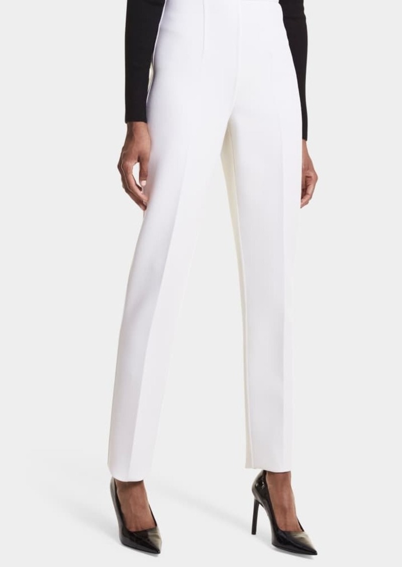 Michael Kors Collection Crepe Cigarette Ankle Pants