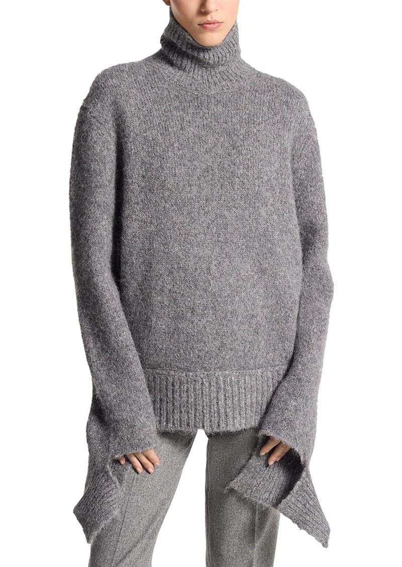 Michael Kors Collection Deconstructed Cuff Sweater