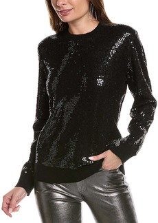 Michael Kors Collection Embellished Crewneck Cashmere Pullover