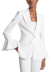 Michael Kors Collection Flare Sleeve Blazer