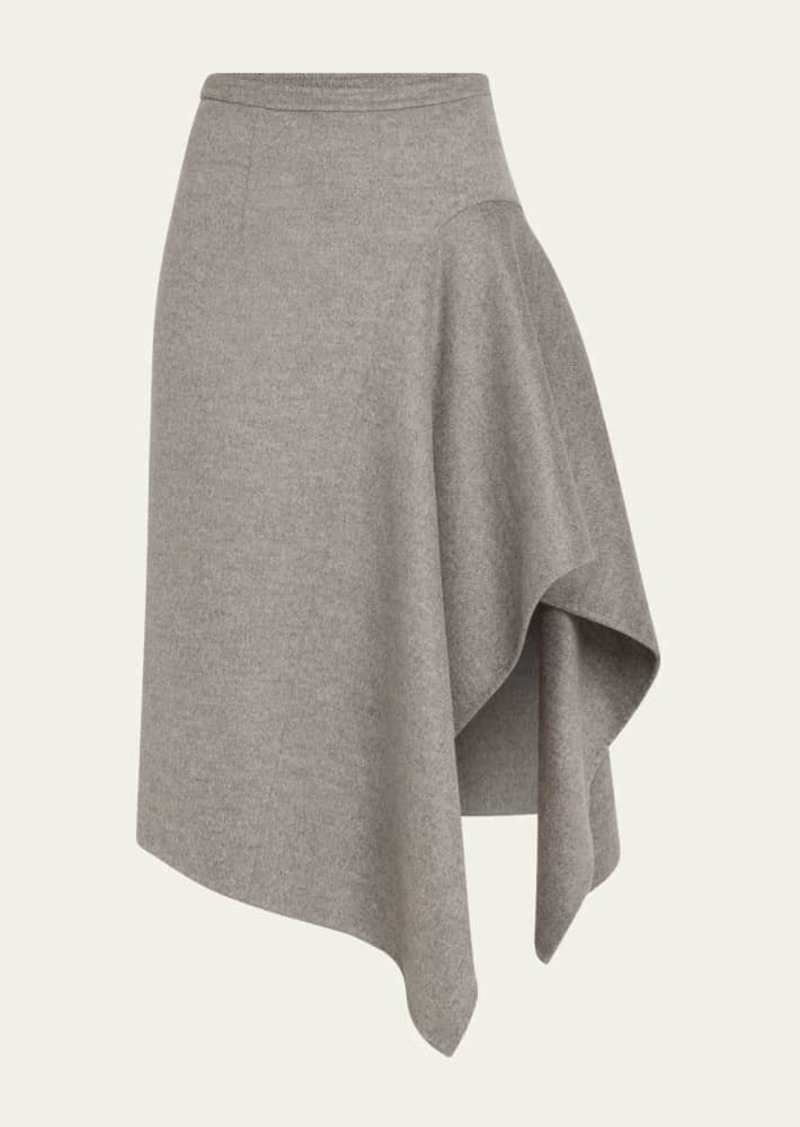 Michael Kors Collection Handkerchief Drape Skirt