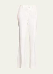 Michael Kors Collection Haylee Sequined Flare Crepe Trousers