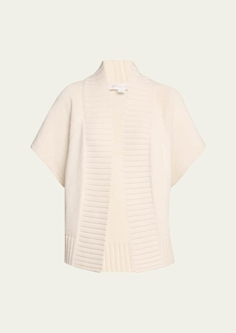 Michael Kors Collection Open-Front Cashmere Cardigan