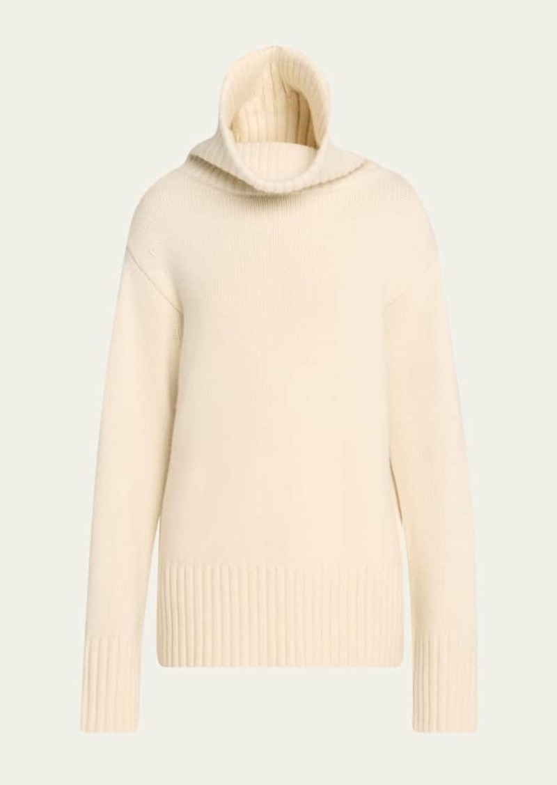 Michael Kors Collection Oversized Turtleneck Cashmere Sweater