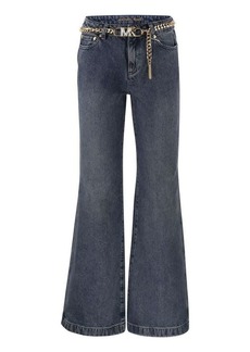 MICHAEL KORS Denim flair jeans with belt