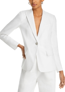 Michael Kors Fitted One Button Blazer
