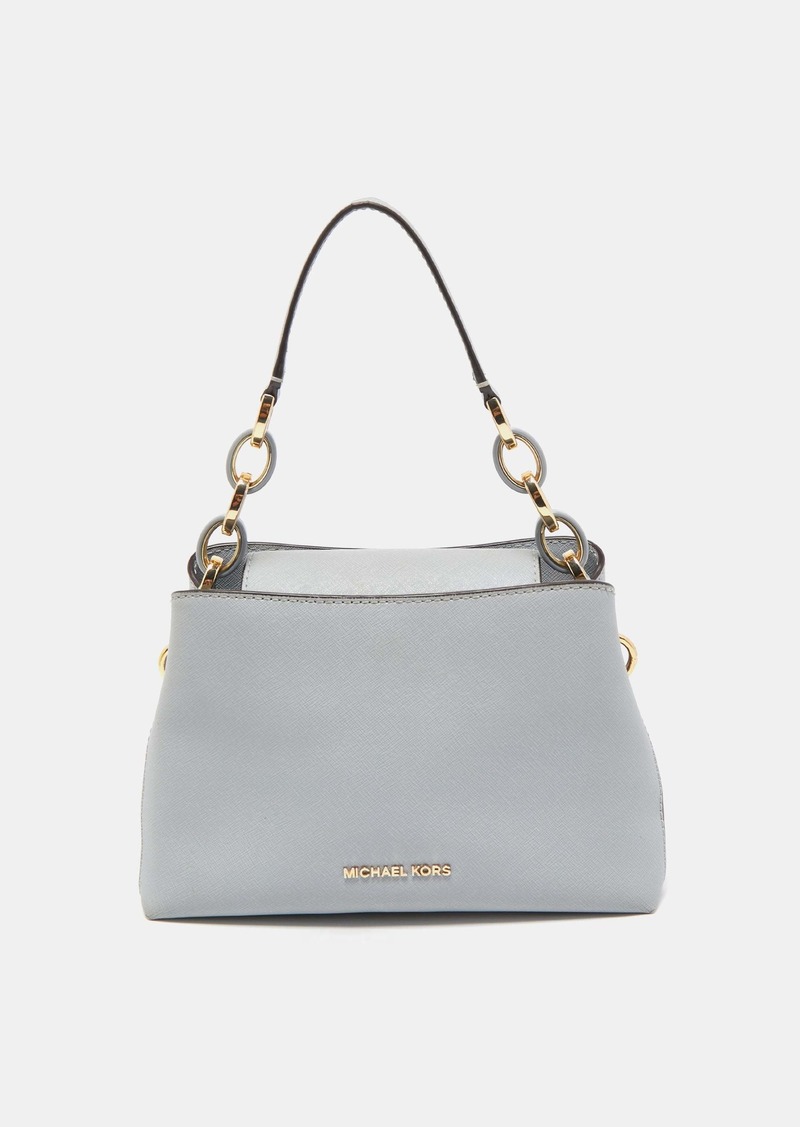 Michael Kors Light Saffiano Leather Portia Satchel