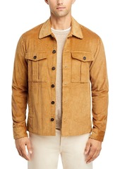 Michael Kors Long Sleeve Corduroy Shirt Jacket