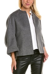 Michael Kors Melton Dolman Cookie Wool & Angora-Blend Top