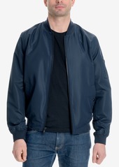 Michael Kors Men's Bomber Jacket, Created for Macy's - Black