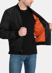 Michael Kors Men's Bomber Jacket, Created for Macy's - Black