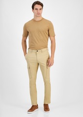 Michael Kors Men's Brushed Sateen Cargo Pants - Dark Camel