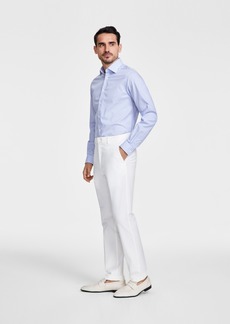 Michael Kors Men's Classic Fit Cotton Stretch Performance Pants - Off White