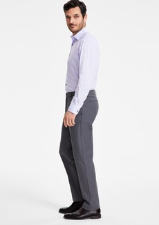 Michael Kors Men's Classic Fit Cotton Stretch Performance Pants - Gray