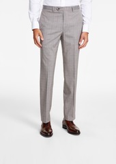 Michael Kors Men's Classic Fit Spring Performance Pants - Navy Plaid