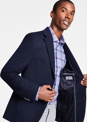 Michael Kors Men's Classic-Fit Stretch Solid Blazers - Navy