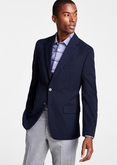 Michael Kors Men's Classic-Fit Stretch Solid Blazers - Navy