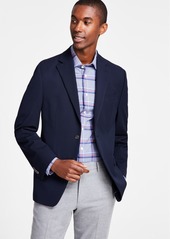 Michael Kors Men's Classic-Fit Stretch Solid Blazers - Navy