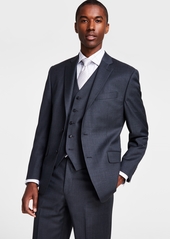 Michael Kors Men's Classic-Fit Wool-Blend Stretch Solid Suit Jacket - Grey