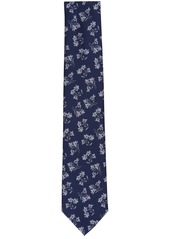Michael Kors Men's Classic Floral Tie - Black