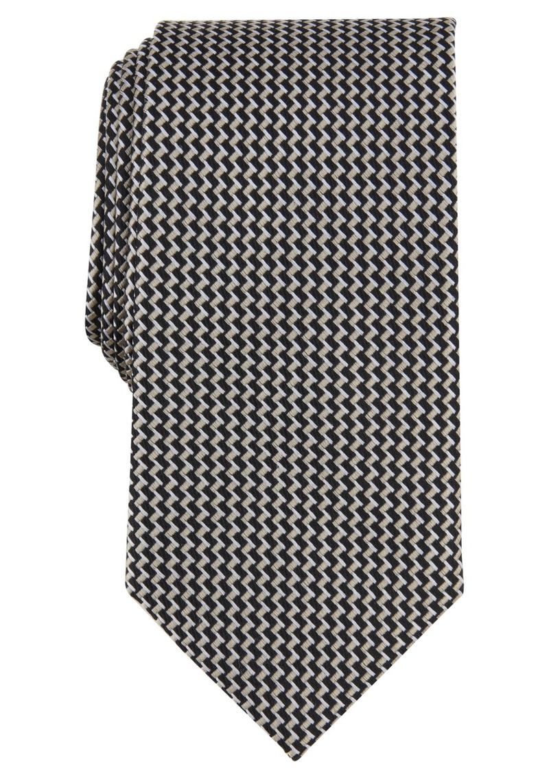 Michael Kors Men's Exeter Mini-Pattern Tie - Black