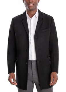Michael Kors Men's Ghent Slim-Fit Overcoat - Black