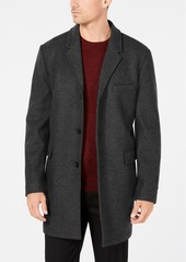 Michael Kors Men's Ghent Slim-Fit Overcoat - Charcoal