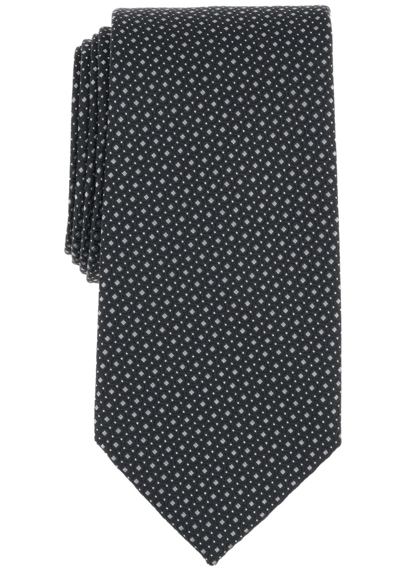 Michael Kors Men's Hammond Medallion Tie - Black