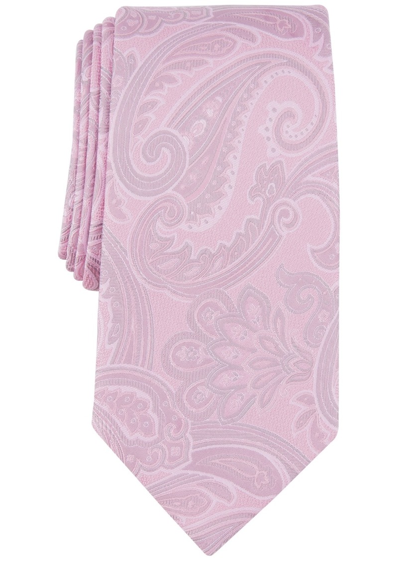 Michael Kors Men's Kadar Paisley Tie - Lt Pink