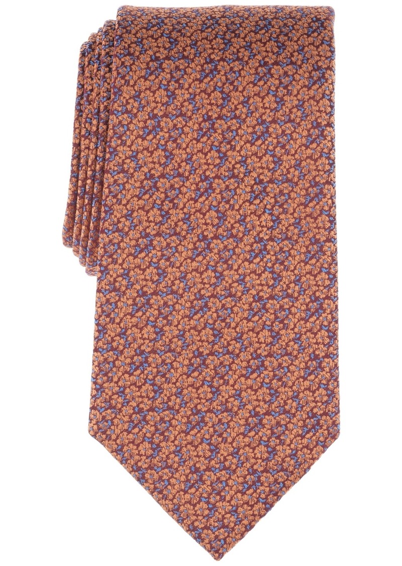 Michael Kors Men's Norland Floral Tie - Red Ochre