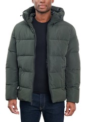 Michael Kors Men's Quilted Hooded Puffer Jacket - Gunmetal