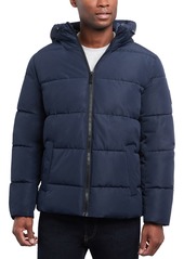 Michael Kors Men's Quilted Hooded Puffer Jacket - Gunmetal