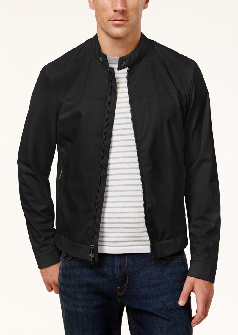 Michael Kors Men's Racer Jacket - Black