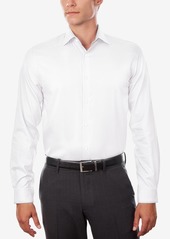 Michael Kors Men's Regular Fit Airsoft Non-Iron Performance Dress Shirt - Grey Frost