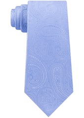 Michael Kors Men's Rich Texture Paisley Silk Tie - Light Blue
