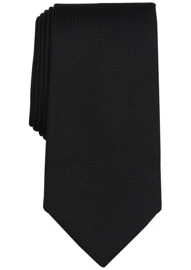 Michael Kors Men's Solid Black Tie - Black