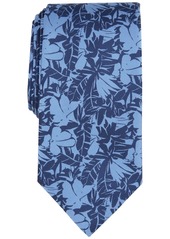 Michael Kors Men's Tonal Palm Tie - Navy