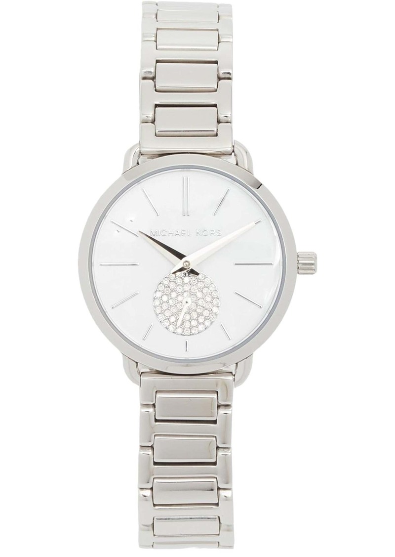 Michael Kors Portia MK3837 Women's Silver Stainless Steel Quartz Watch