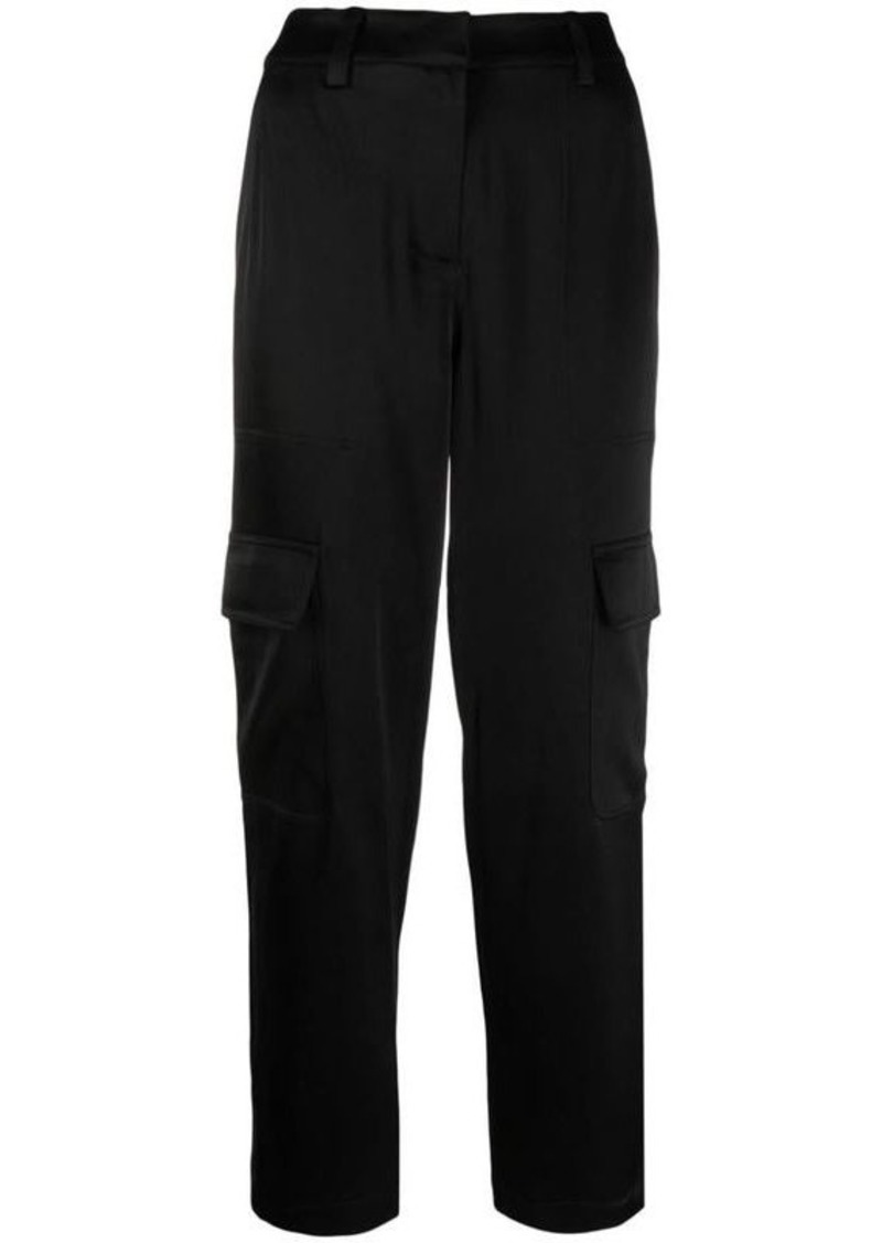 MICHAEL KORS Satin-finish trousers