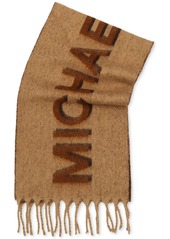 Michael Kors Shadow M Kors Logo Wrap Scarf - Dark Camel