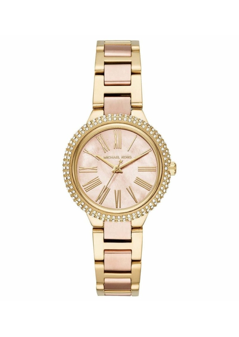 Michael Kors Taryn MK6564 Women's Rose Gold-Tone Quartz 33mm Watch