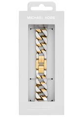 Michael Kors Two-Tone Stainless Steel Strap for Apple Watch, 38-45mm - Two-tone