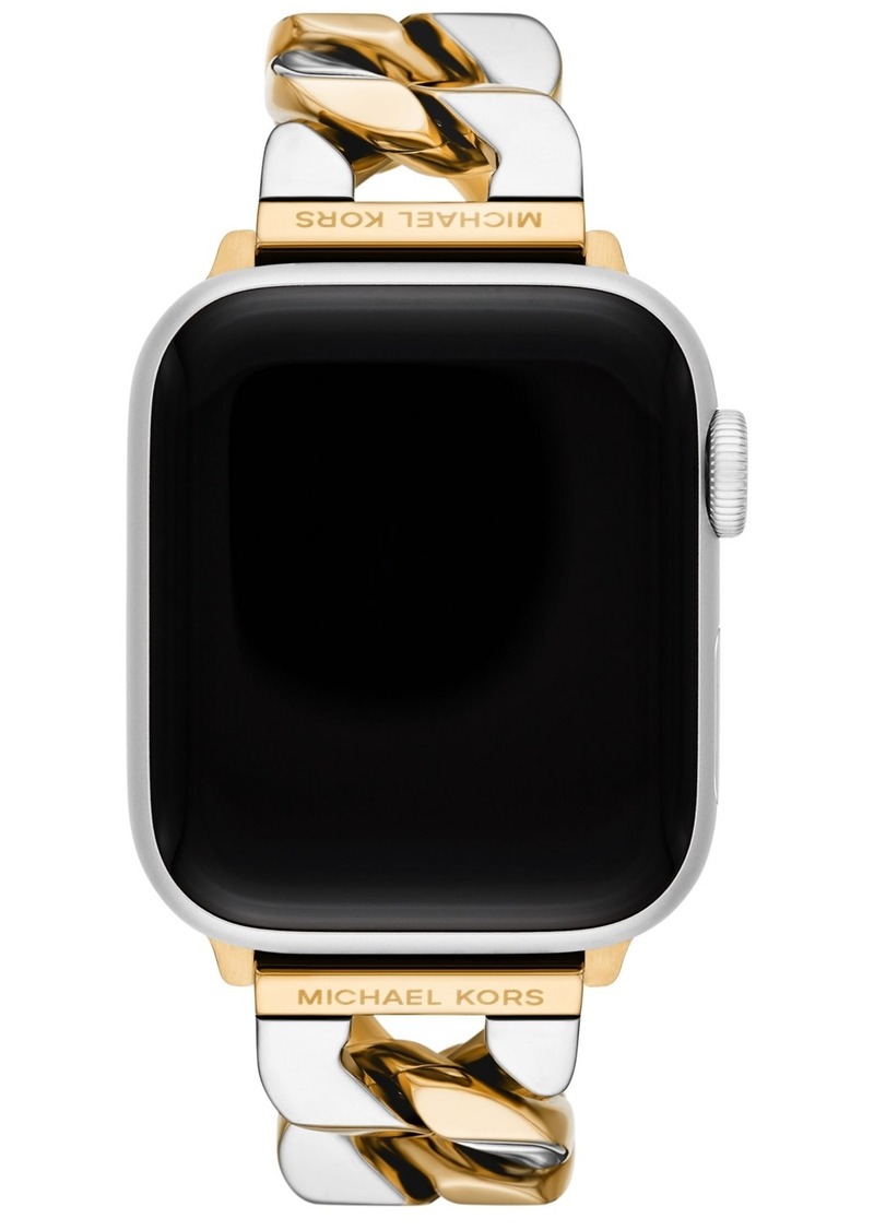 Michael Kors Two-Tone Stainless Steel Strap for Apple Watch, 38-45mm - Two-tone