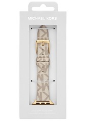 Michael Kors White Pvc Strap for Apple Watch, 38-45mm - White