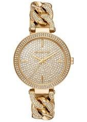Michael Kors Women's Catelyn Gold Dial Watch
