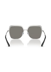 Michael Kors Women's Greenpoint Sunglasses, Mirror MK1141 - Silver