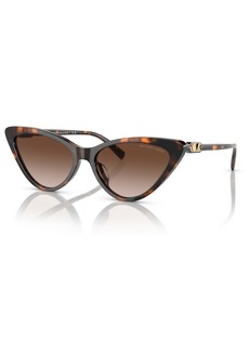 Michael Kors Women's Harbour Island Sunglasses, Gradient MK2195 - Dark Tortoise